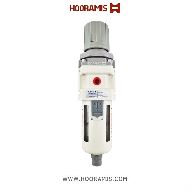 واحد مراقبت پنوماتیک سایز 1/2 اینچ یک تکه (فیلتر رگلاتور) برند CPC مدل AW3000-03 154_2.png