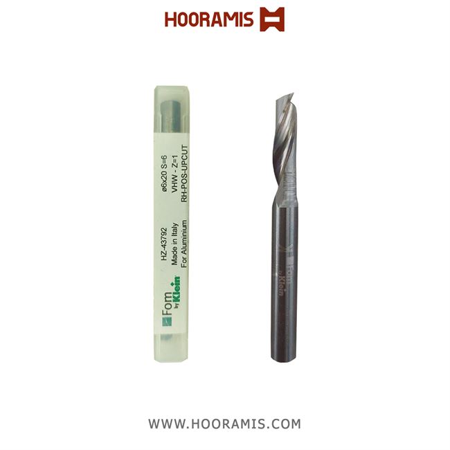 مته عمومی آلومینیوم به ابعاد 6*60*20*6 از جنس Solid Carbide برند کلین Klein ایتالیا جهت ماشین FOM | کد رفرنس U111.060.RXFI |
