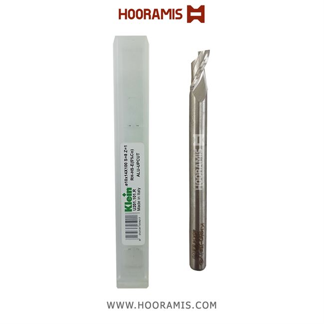 مته عمومی تک کاناله 8*100*14*10 از جنس HSS-E برند Klein ایتالیا 