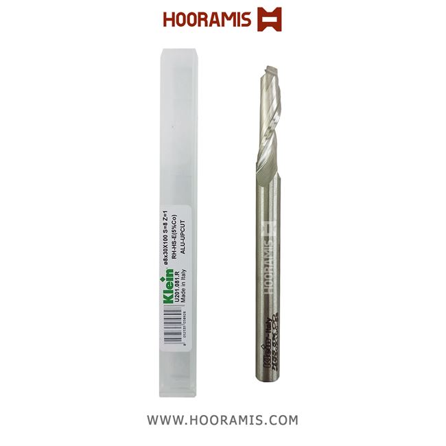 مته عمومی تک کاناله 8*100*30*8 از جنس HSS-E برند Klein ایتالیا