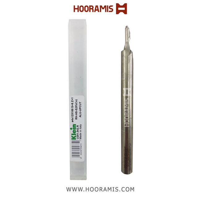 مته عمومی تک کاناله 8*100*12*4 از جنس HSS-E برند Klein ایتالیا