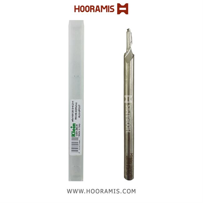 مته عمومی تک کاناله 8*120*14*5 از جنس HSS-E برند Klein ایتالیا