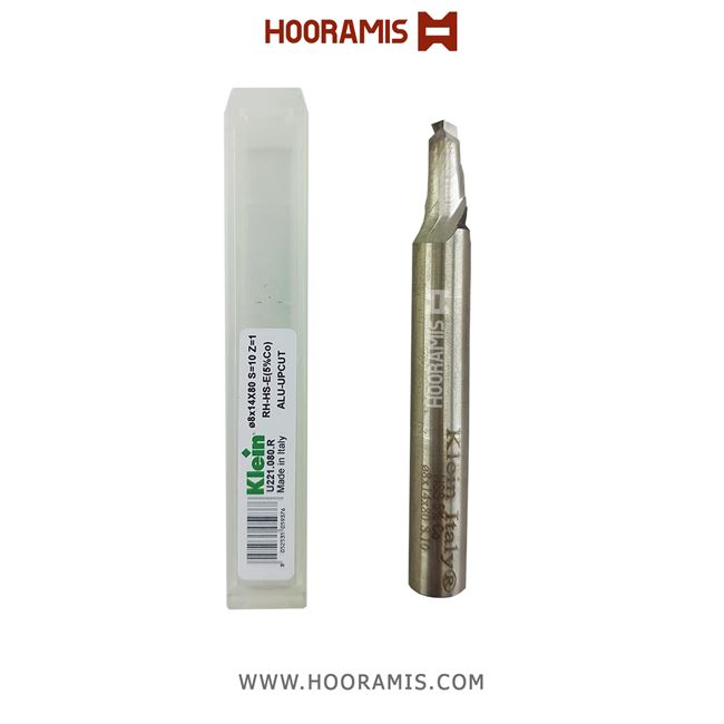 مته عمومی تک کاناله 10*80*14*8 از جنس HSS-E برند Klein ایتالیا