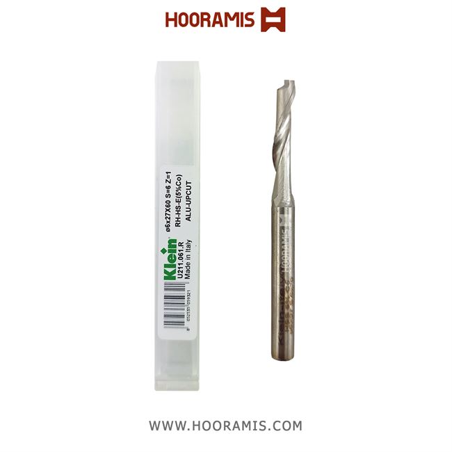 مته عمومی تک کاناله 6*70*27*6 از جنس HSS-E برند Klein ایتالیا