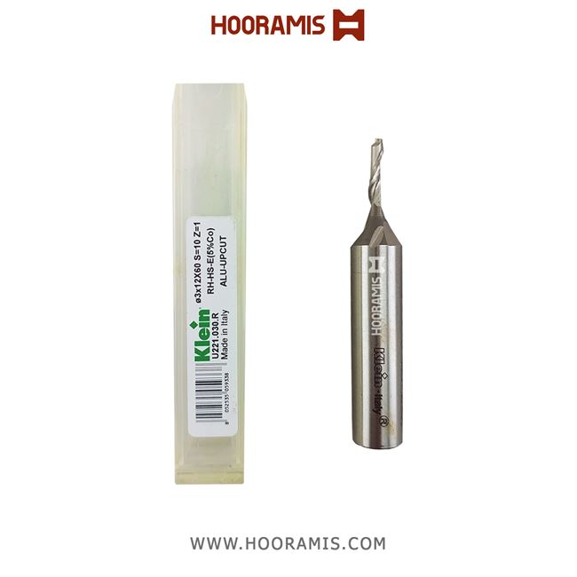 مته عمومی تک کاناله 10*60*12*3 از جنس HSS-E برند Klein ایتالیا