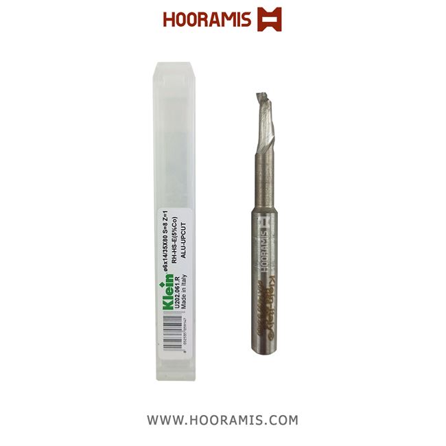 مته عمومی تک کاناله 8*80*35*14*6 از جنس HSS-E برند Klein ایتالیا 