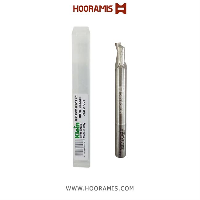 مته عمومی تک کاناله 8*80*60*14*8 از جنس HSS-E برند Klein ایتالیا