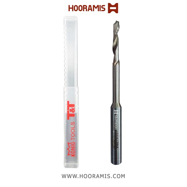 مته عمومی تک کاناله 8*100*55*25*5 از جنس HSS برند Konig Tools ترکیه