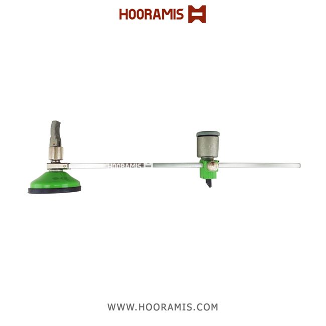 گردبر نفت خور 30 سانتیمتری شیشه (رنگ سبز)