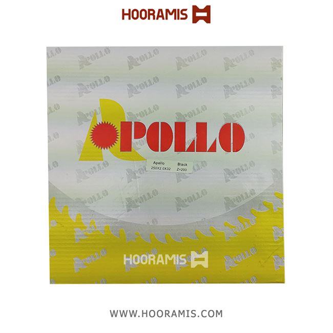 تیغ اره فولادی بزرگ برش زهوار پلاستیک و uPVC برند Apollo به ابعاد  32*2*250- Z200 20240717_114838.png