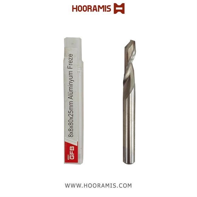 مته عمومی آلومینیوم به ابعاد 8*80*25*8 از جنس HSS برند GFB ترکیه | کد رفرنس 2410 |