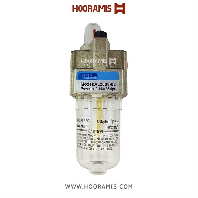 روغن زن سایز 1/4 اینچ واحد مراقبت پنوماتیک برند LIDER مدل AL2000-02