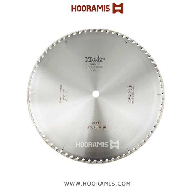 تیغ اره الماسه 72 دندانه قطر 650 شفت 30 جهت برش بیلت و شمش آلومینیوم برند کلین (Klein) ایتالیا | کد رفرنس AS1200712 | 20251227_135553.png