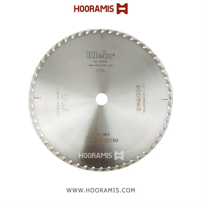 تیغ اره الماسه  56 دندانه قطر 400 شفت  30 جهت برش بیلت و شمش آلومینیوم برند کلین (Klein) ایتالیا |  کد رفرنس AS1200697 | 20251227_151347.png