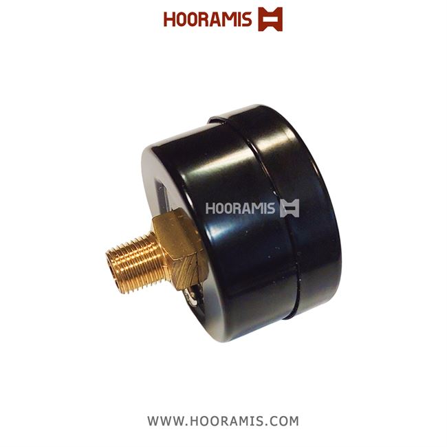 گیج فشار 10 بار واحد مراقبت پنوماتیک با سایز دنده 1/8 اینچ و صفحه 4 سانتیمتری برند MC چین 414_4.png