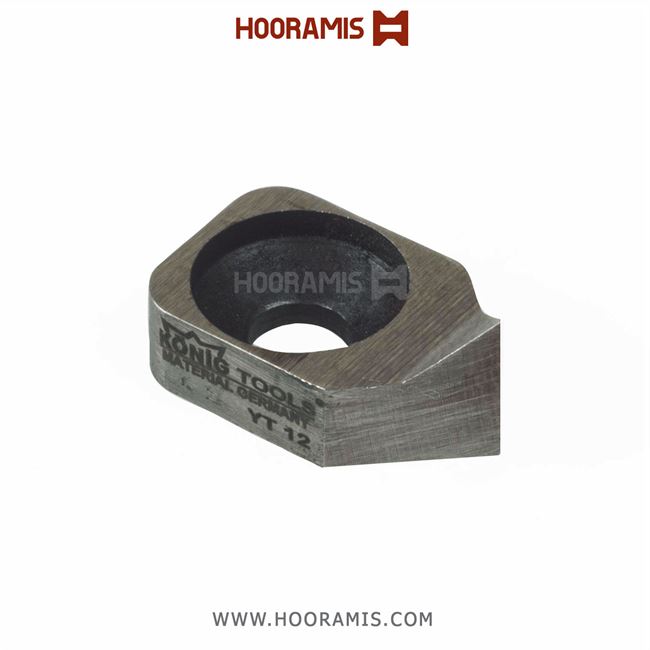 تیغه پولیش 12mm زاویه کوتاه دستگاه Kaban  برای پروفیل سفید ( YT 12-1)