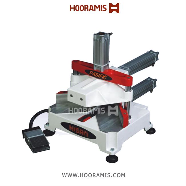 تمیزکن پدالی پنوماتیکی جهت پولیش همزمان سطوح بالایی و پایینی محل جوش برند Nisan ترکیه مدل NIS 09