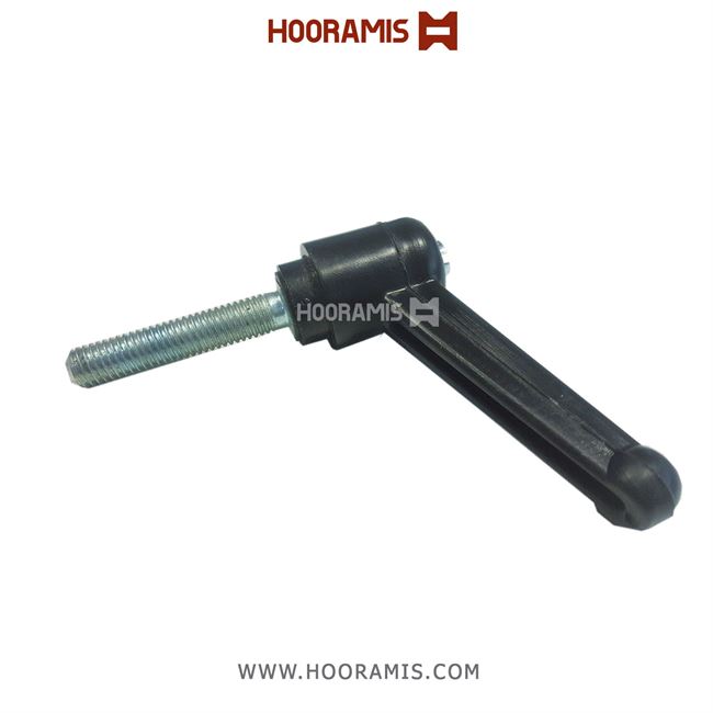 دسته ال-شکل پیچدار شماره 10 جهت گیره نگه دارنده جک