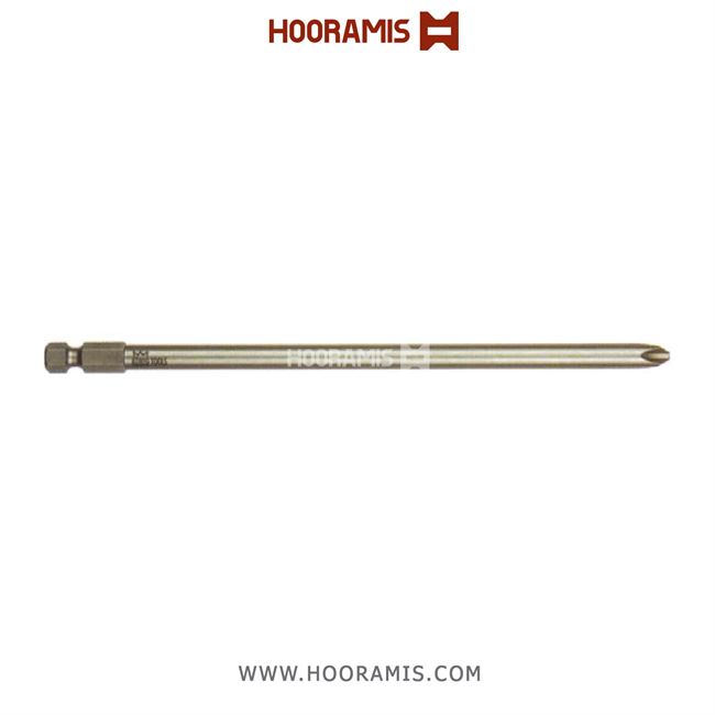 سردریلی پیچ بند یک سرچهارسو PH2 به طول 197 میلیمتر