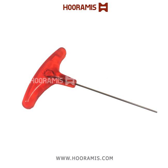 آچارآلن شش گوش دسته داریک طرفه بلند سایز 2 میلیمتر برند VASTER تایوان