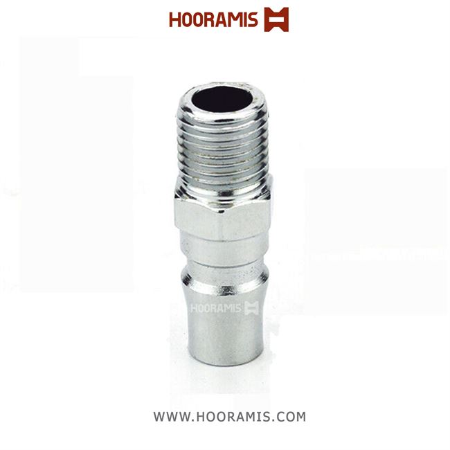 نیپل دنده نری پنوماتیک PM 20 با سایز دنده 1/4 اینچ