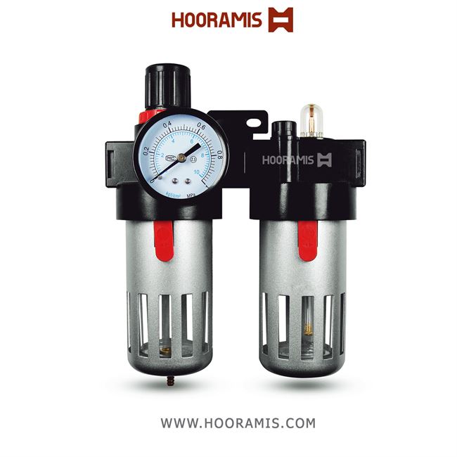 واحد مراقبت پنوماتیک سایز 1/2 اینچ دو تکه برند JELPC مدل BFC4000