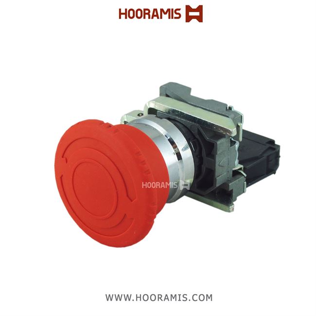 کلید تک سوکت Emergency برند SAUMMSONG مدل XB2-BS542