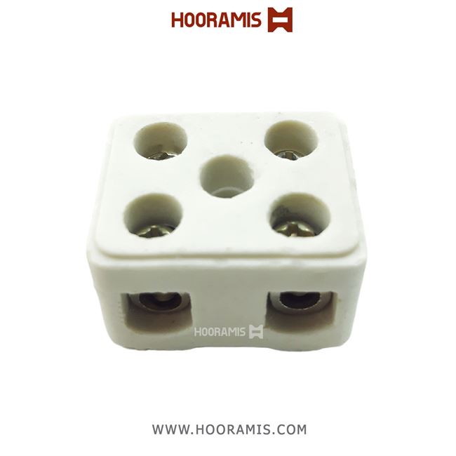 ترمینال سرامیکی 16 آمپر 2 خانه