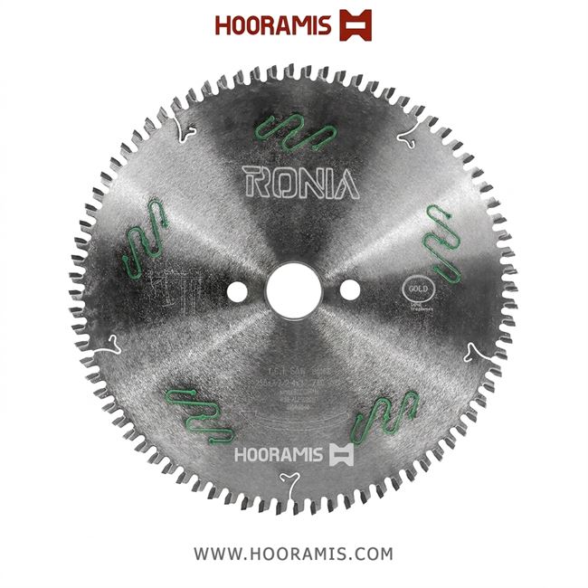 تیغ اره الماسه آلومینیوم بر 80 دندانه قطر 250 برند رونیا (Ronia) چین |  کد رفرنس RSB-AL2508032T |
