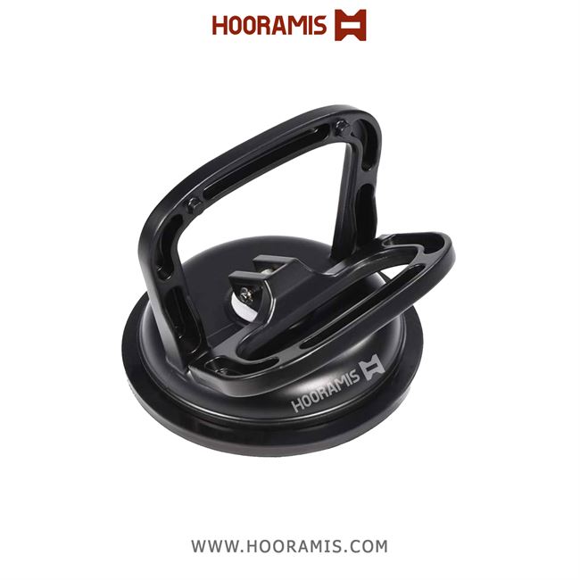 قاپک تکی شیشه برند ABM (مشکی رنگ)