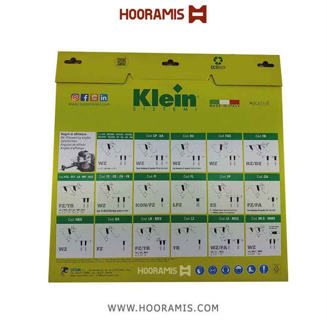 تیغ اره الماسه برش آلومینیوم ، uPVC ، پلاستیک و فلزات غیرآهنی برند Klein ایتالیا به ابعاد Z64n-216*3,0/2,0*32  801_20231024_113526.png