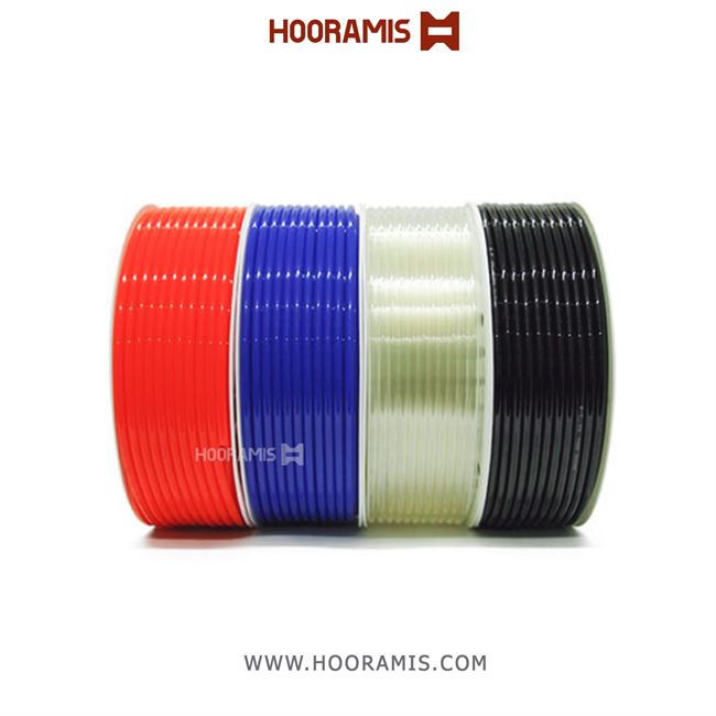 شلنگ پنوماتیک با قطر خارجی 8 میلیمتر و قطر داخلی 5 میلیمتر 