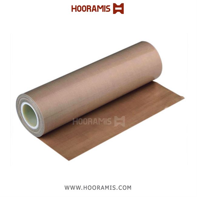 رول 5 متری پارچه تفلون نسوز دستگاه جوش Kaban  به عرض 18.7 سانتیمتر