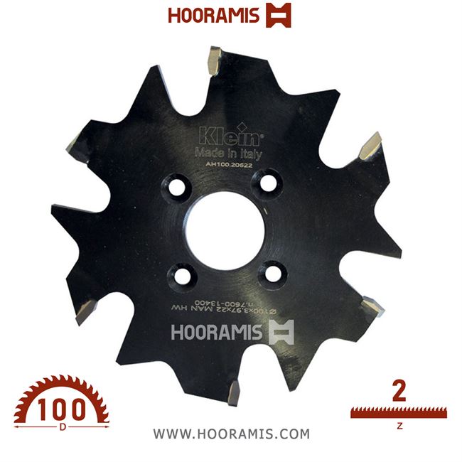 تیغ اره الماسه  شیارزن  6 دندانه قطر  100 شفت  22  جهت Lamello برند  کلین (Klein) ایتالیا |  کد رفرنس AH100.20622 |