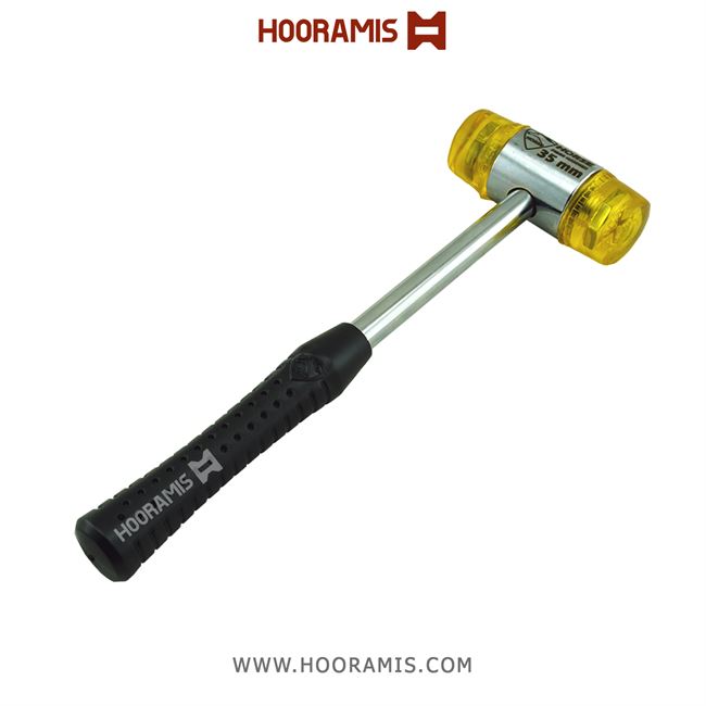 چکش فلزی با سرچکش ژله ای 35 میلیمتری برند Horse ساخت چین