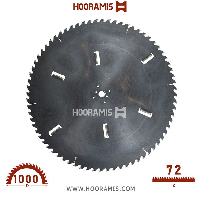 تیغ اره الماسه  چوب بر و لمینیت بر  72 دندانه قطر  1000 شفت  80  کلین (Klein) ایتالیا |  کد رفرنس DL1000.07280 |