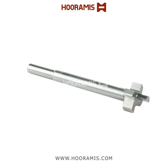 مته اختصاصی چهارپر T شکل 6.5*79*6.07*17 از جنس HSS-E جهت ایجاد شیارگسکت در پروفیلهای uPVC در ماشین Murat