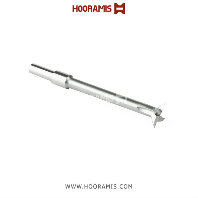 مته اختصاصی چهارپر T شکل 83*8*15 از جنس HSS-E جهت پولیش داخلی در پروفیلهای uPVC در ماشین  Kaban 