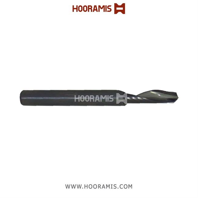 مته اختصاصی تک کاناله 5*50*16*5  از جنس Solid Carbide جهت ایجاد شیار آب بر روی پروفیلهای uPVC در ماشینهای Elumatec , Haffner , Handtmann , HEFI , Rapid , Schirmer , Sturz , Yilmaz, etc