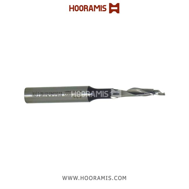 مته اختصاصی تک کاناله نوک دار 8*70*25*5*3 از جنس HSS-E جهت ایجاد شیارآب بر روی پروفیلهای uPVC در ماشین  Murat