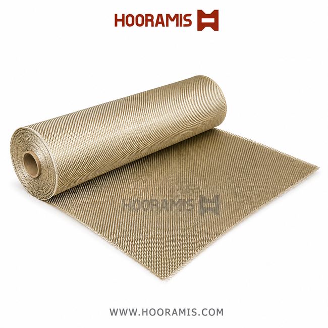 پارچه فایبرگلاس 660 گرم طلایی (fiberglass-gold-fabric-660grams)