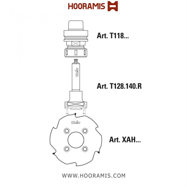 تیغ اره الماسه  نئوپان بر و چوب بر  84 دندانه قطر  350 شفت  30 برند  کلین (Klein) ایتالیا |  کد رفرنس CDS350.08430.X6F | lame-circolari-in-pkd-per-incastri-lamello-clamex-p(4).jpg