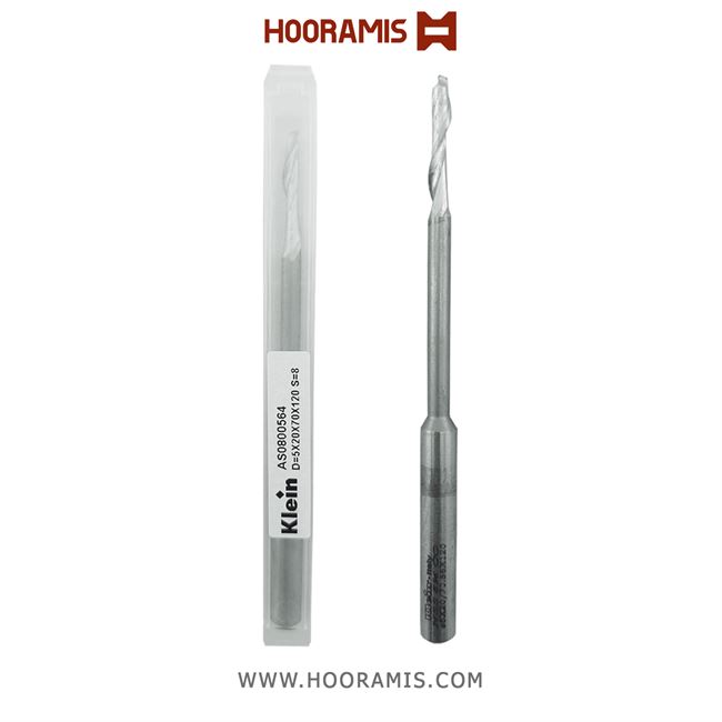 مته عمومی تک کاناله 8*120*70*20*5 از جنس HSS-E برند Klein ایتالیا