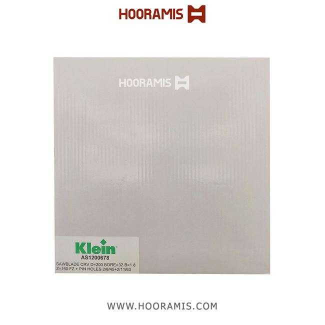 تیغ اره فولادی بزرگ 160 دندانه A قطر 200 ضخامت 1.8 برش زهوار uPVC برند کلین Klein ایتالیا | کد رفرنس AS1200678 | photo_۲۰۲۵-۰۹-۲۹_۱۴-۳۴-۵۱.png