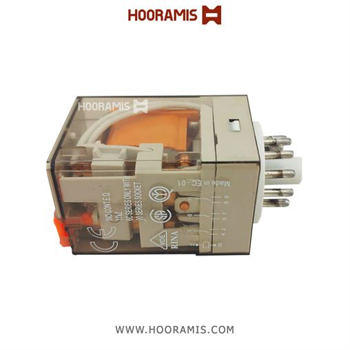 رله 11 پایه 220 ولت AC برند Liyan مدل 60.13.8.220.0040