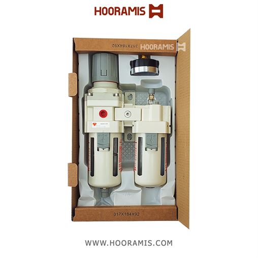 واحد مراقبت پنوماتیک سایز 1/2 اینچ دو تکه برند UNIQUE مدل AC4010-04 20241023_151852.png