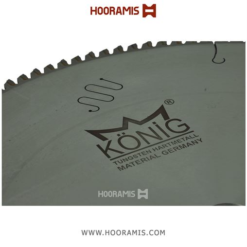 تیغه اره الماسه برش پروفیلهای آلومینیوم و uPVC برند Konig ترکیه به ابعاد Z72-450*4*30 38_AMZ_4265.png