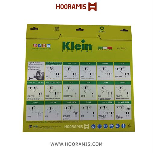 تیغ اره الماسه برش آلومینیوم ، uPVC ، پلاستیک و فلزات غیرآهنی برند Klein ایتالیا به ابعاد Z72p-330*3,4/2,6*32  487_20231024_113526.png