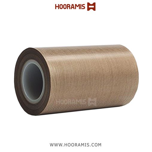 رول 10 متری پارچه تفلون نسوز دستگاه جوش Ozgenc به عرض 19.5 سانتیمتر