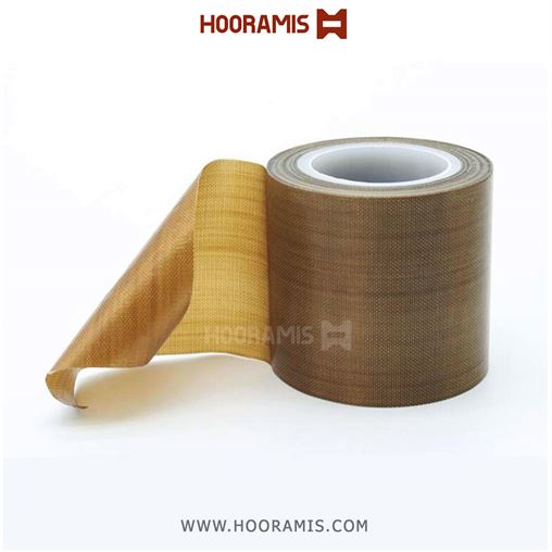 رول 5 متری پارچه تفلون نسوز دستگاه جوش Murat به عرض 10 سانتیمتر